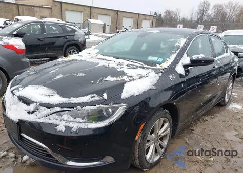 2015 Chrysler 200 Limited из США, поврежденный, VIN 1C3CCCAB9FN644943